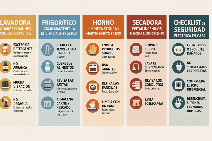 Empresa de reparación de electrodomésticos en Pinos Puente